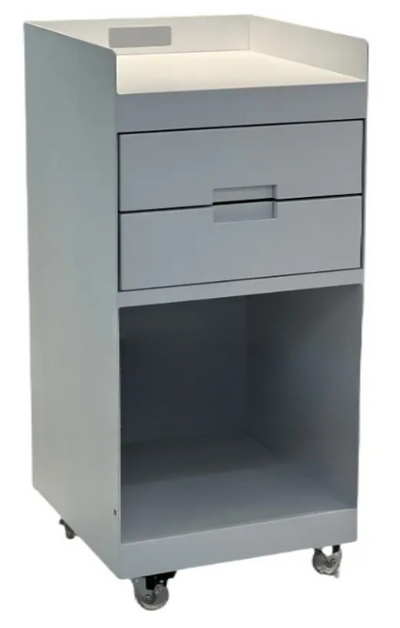 Karma Eaton Cabi Full Metal Salon Trolley 080804 - White Fully Assembled Salon Trolleys Karma