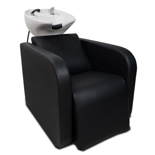 Karma Complete Shampoo Unit Clunes Electric Black with White Deep Basin 0315012204E