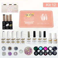 ACOS Soft Gel Press On Nail Kit (Full Nail Art Kit #001) - Lashmer