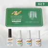 ACOS Soft Gel Press On Nail Kit (4 bottles) - Lashmer