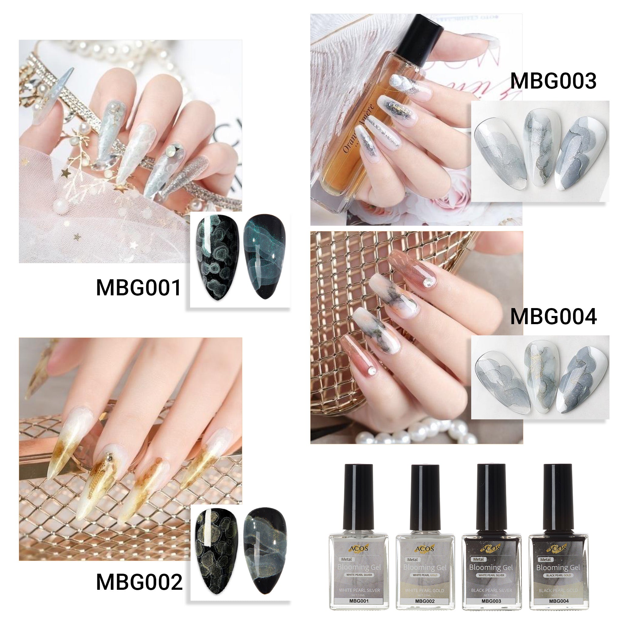ACOS Metal Blooming Gel (15ml) - Lashmer