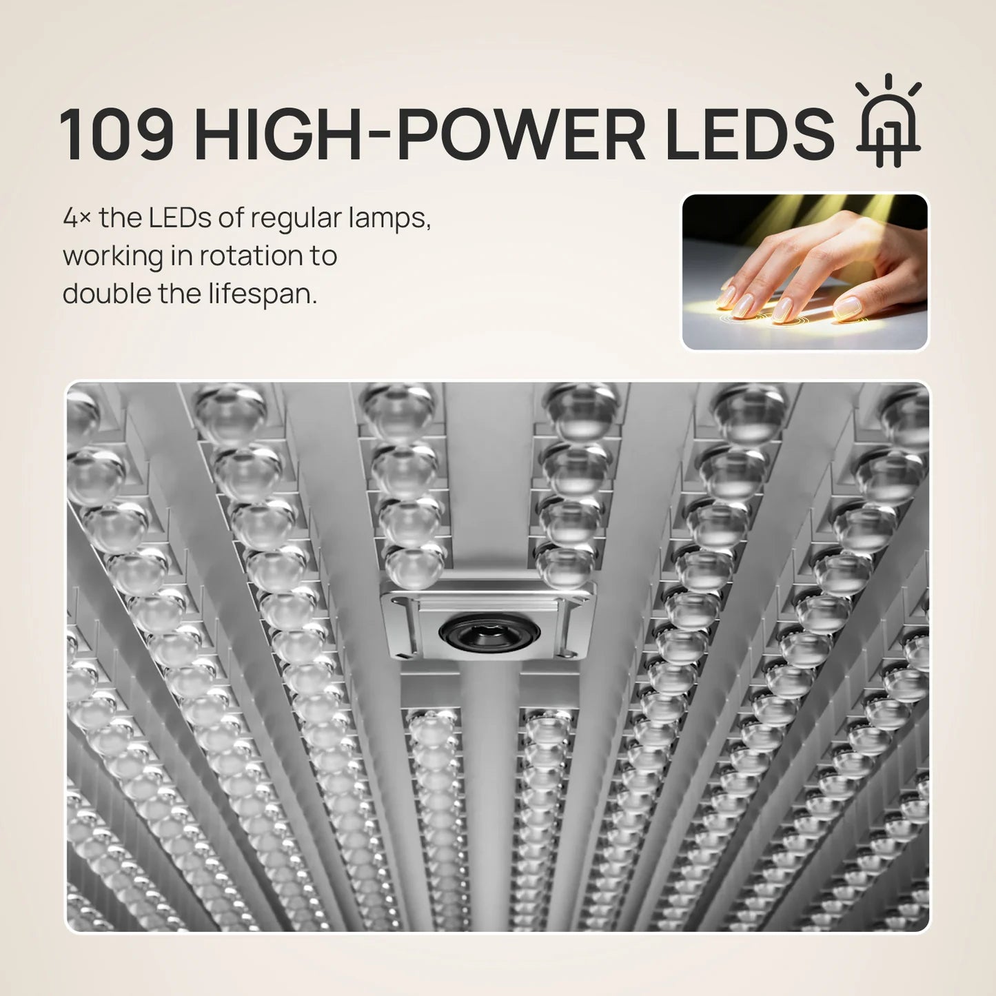 O NAIL Skin Health No.1 AI Nail Lamp - Lashmer