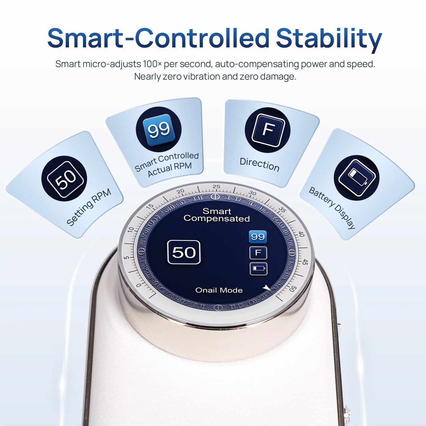 O Nail Nail Health No.1 Nail Drill - Lashmer