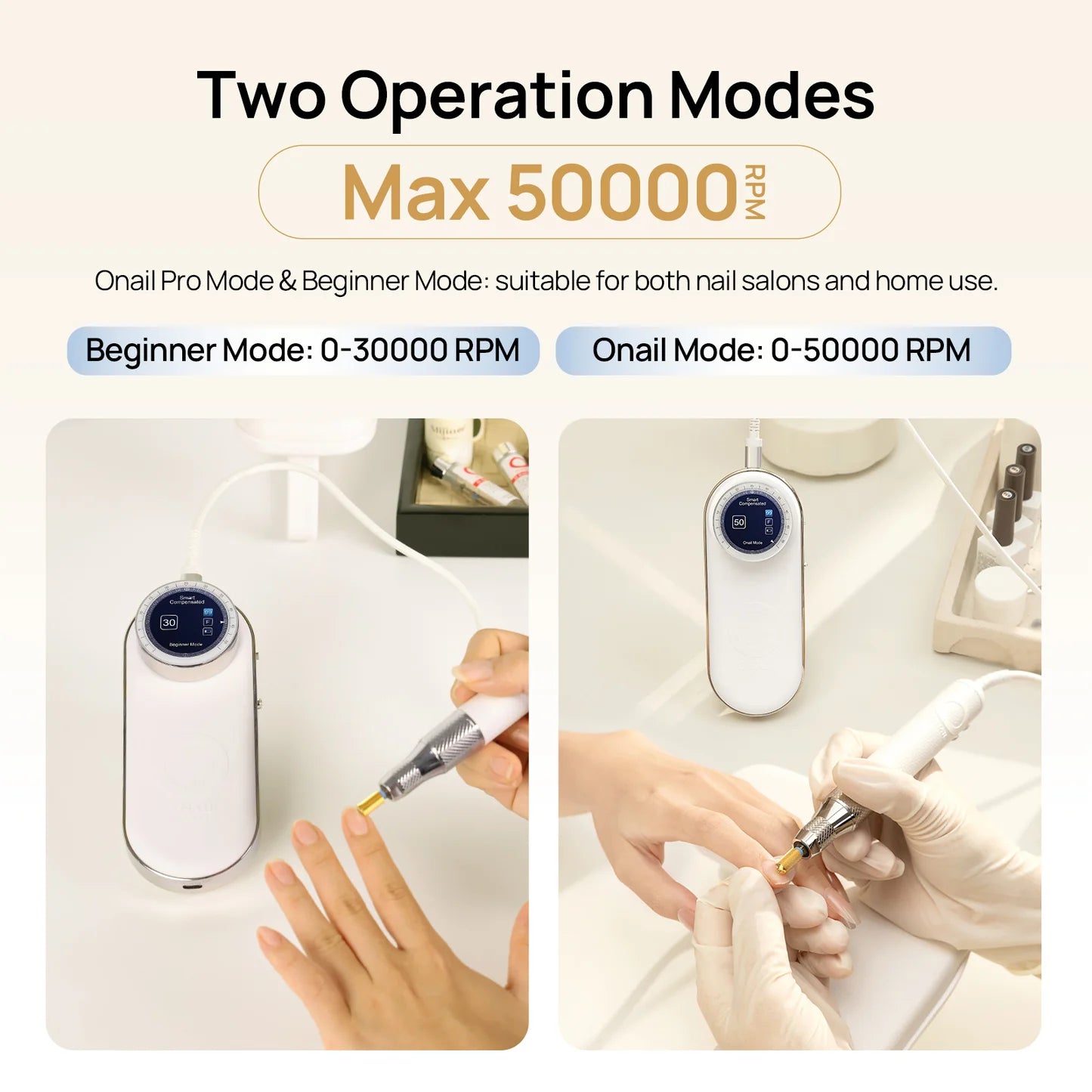 O Nail Nail Health No.1 Nail Drill - Lashmer