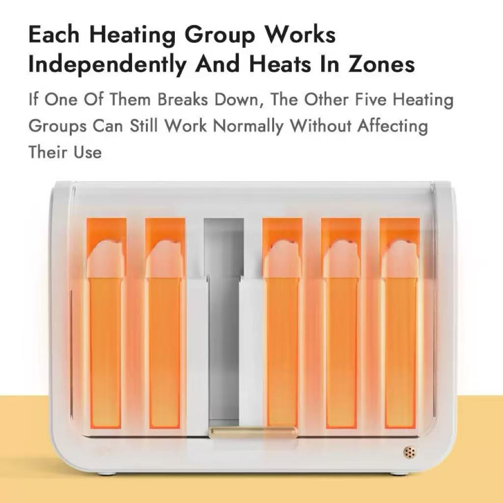 Multi-Function Wax Heater Holds 6 - Lashmer