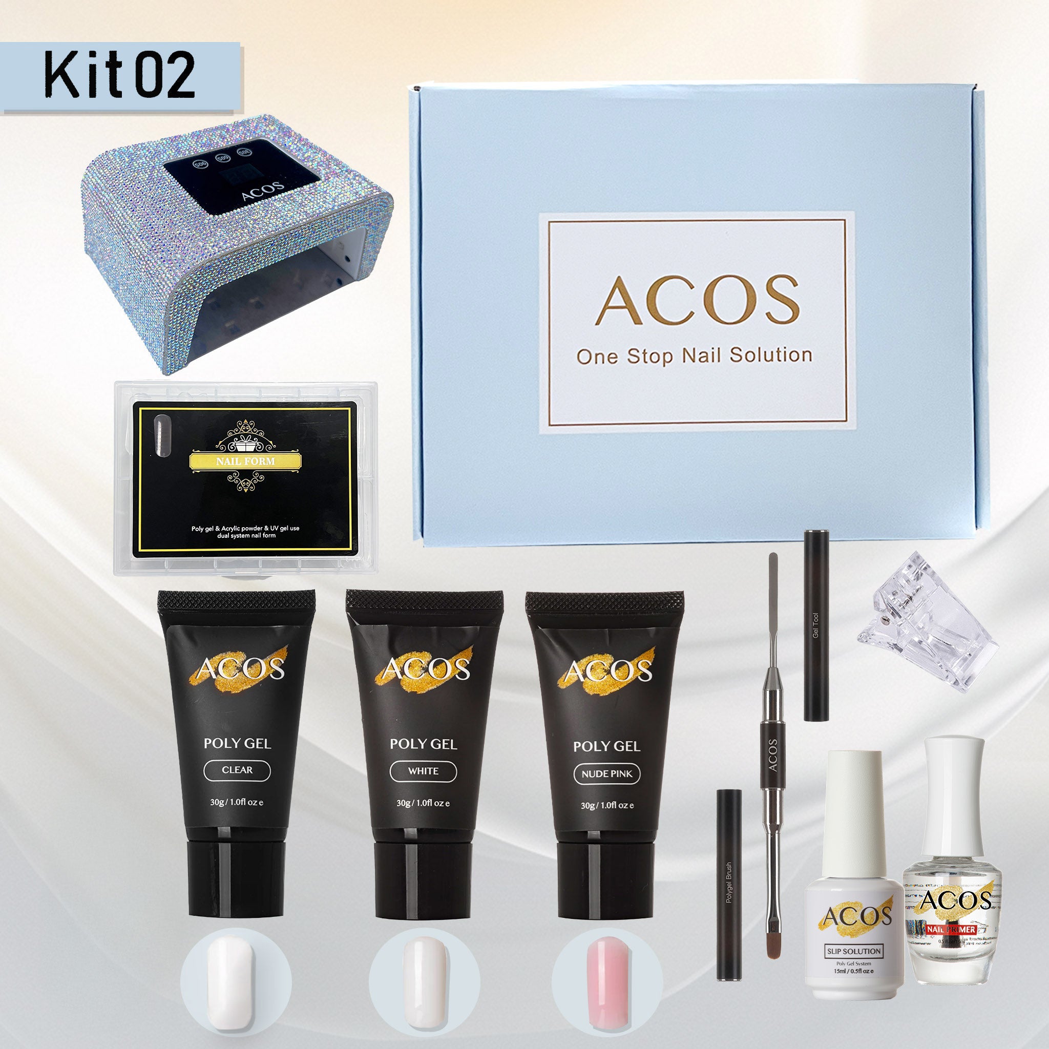ACOS Poly Gel Collection Kit - Lashmer