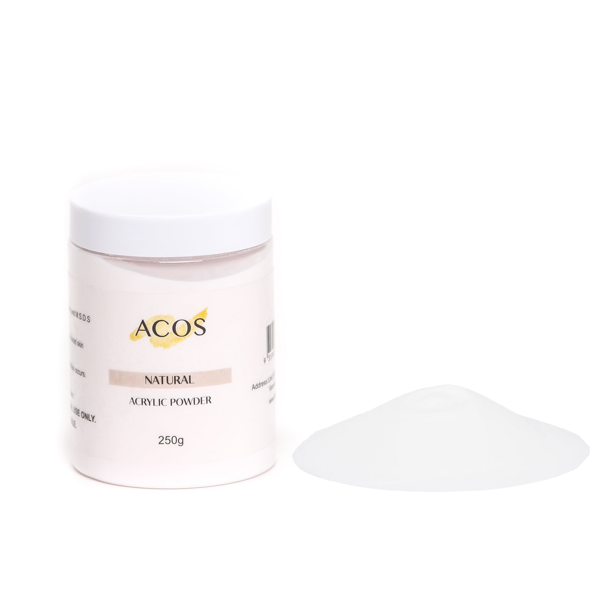 ACOS Natural Color High Performance Acrylic Powder - Lashmer