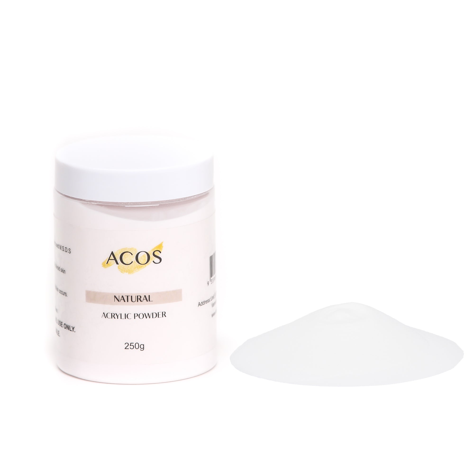 ACOS Natural Color High Performance Acrylic Powder - Lashmer