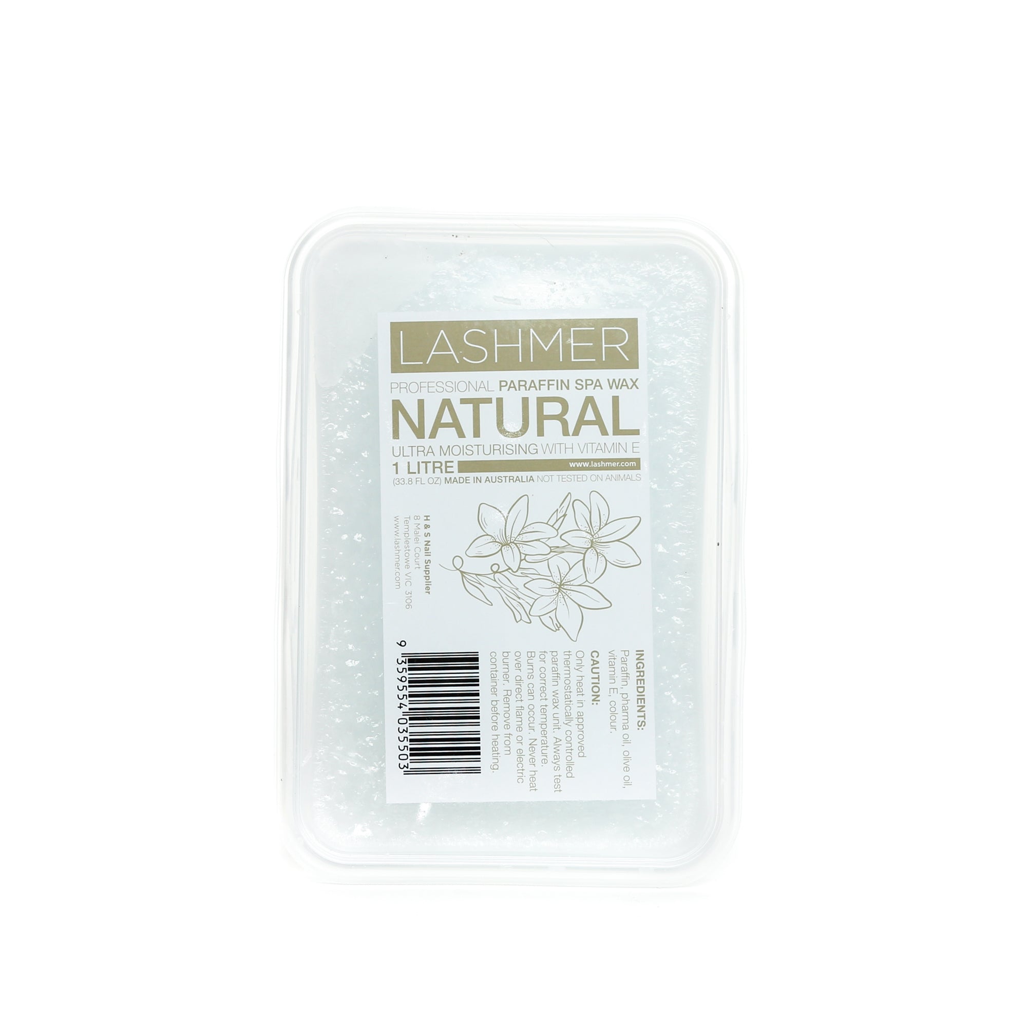 Lashmer Paraffin Wax / 1 Litre_Natural - Lashmer
