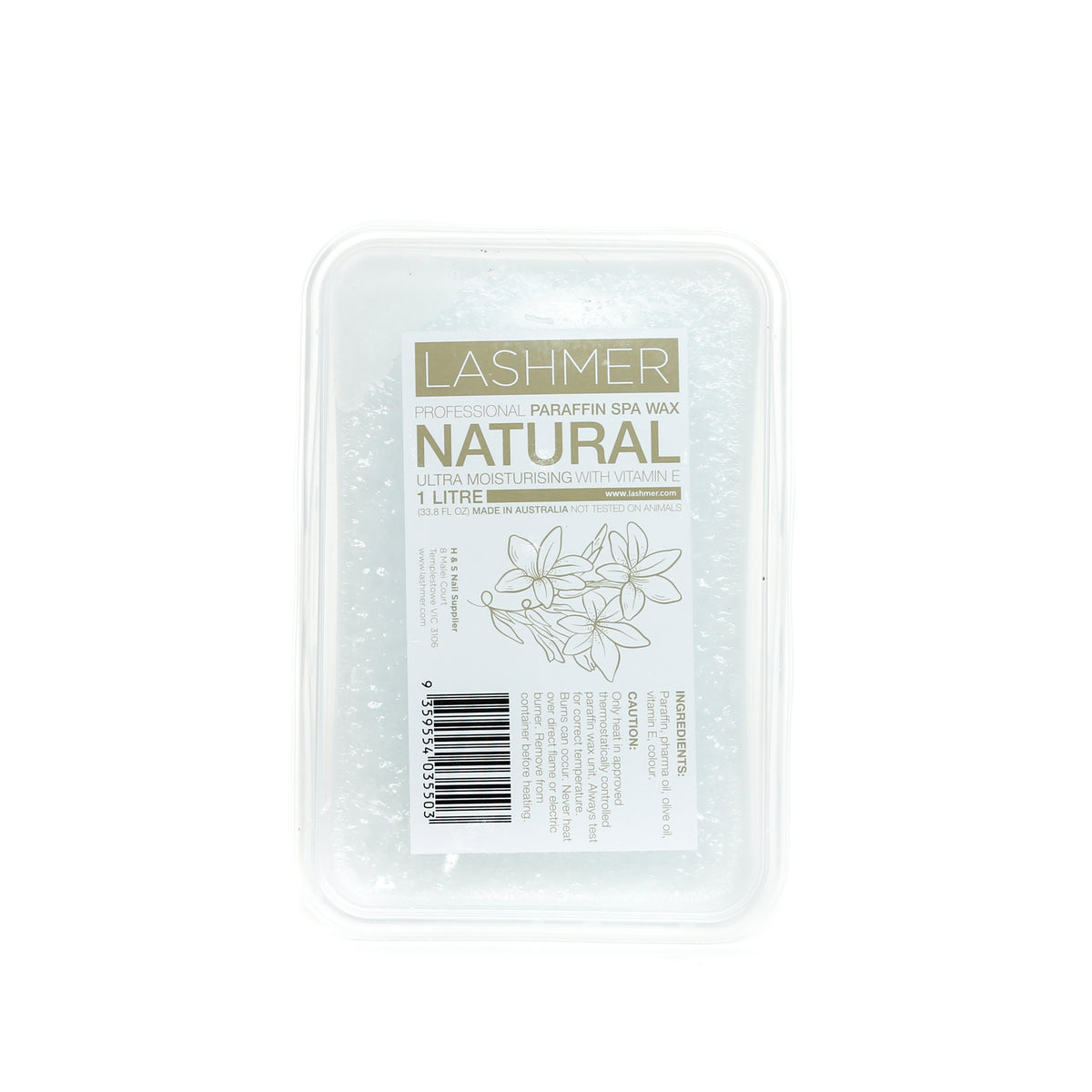 Lashmer Paraffin Wax / 1 Litre_Natural - Lashmer