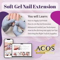 ACOS Soft Gel Extensions Nail Course - Lashmer