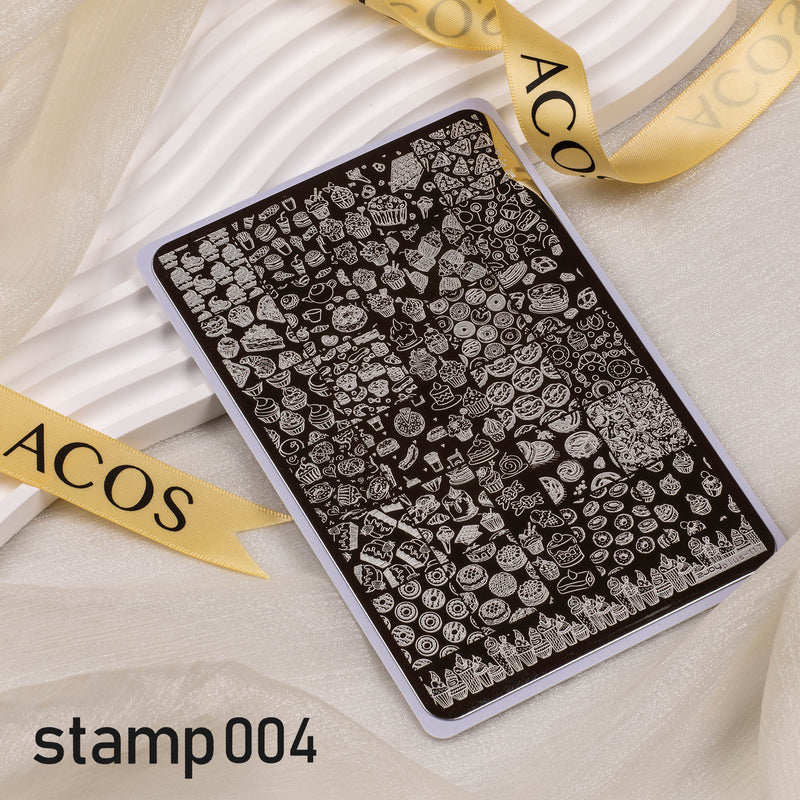 ACOS XL Large Stamping Plates Nail Art Designs