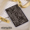 ACOS XL Large Stamping Plates Nail Art Designs