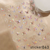 ACOS Nail Art Stickers -- Butterfly #010