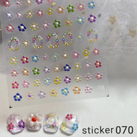 ACOS Nail Art Stickers -- Jelly Style #005