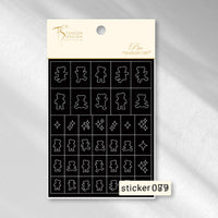 ACOS Nail Art Stickers -- Multi Shape