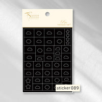 ACOS Nail Art Stickers -- Multi Shape