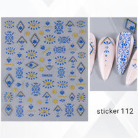 ACOS Nail Art Stickers -- Jewelry 002