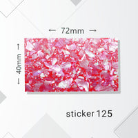 ACOS Nail Art Stickers -- Marble