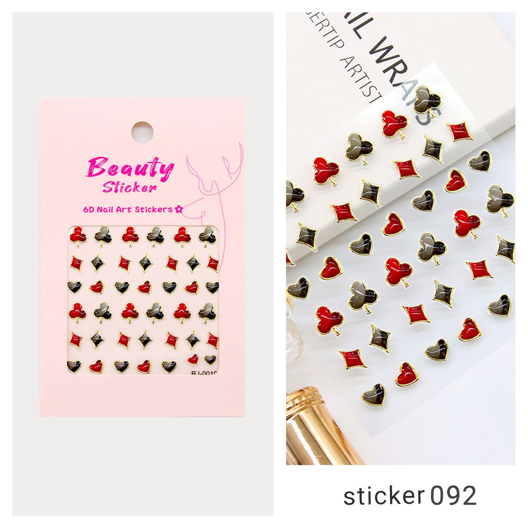 ACOS Nail Art Stickers -- Jewelry - Lashmer