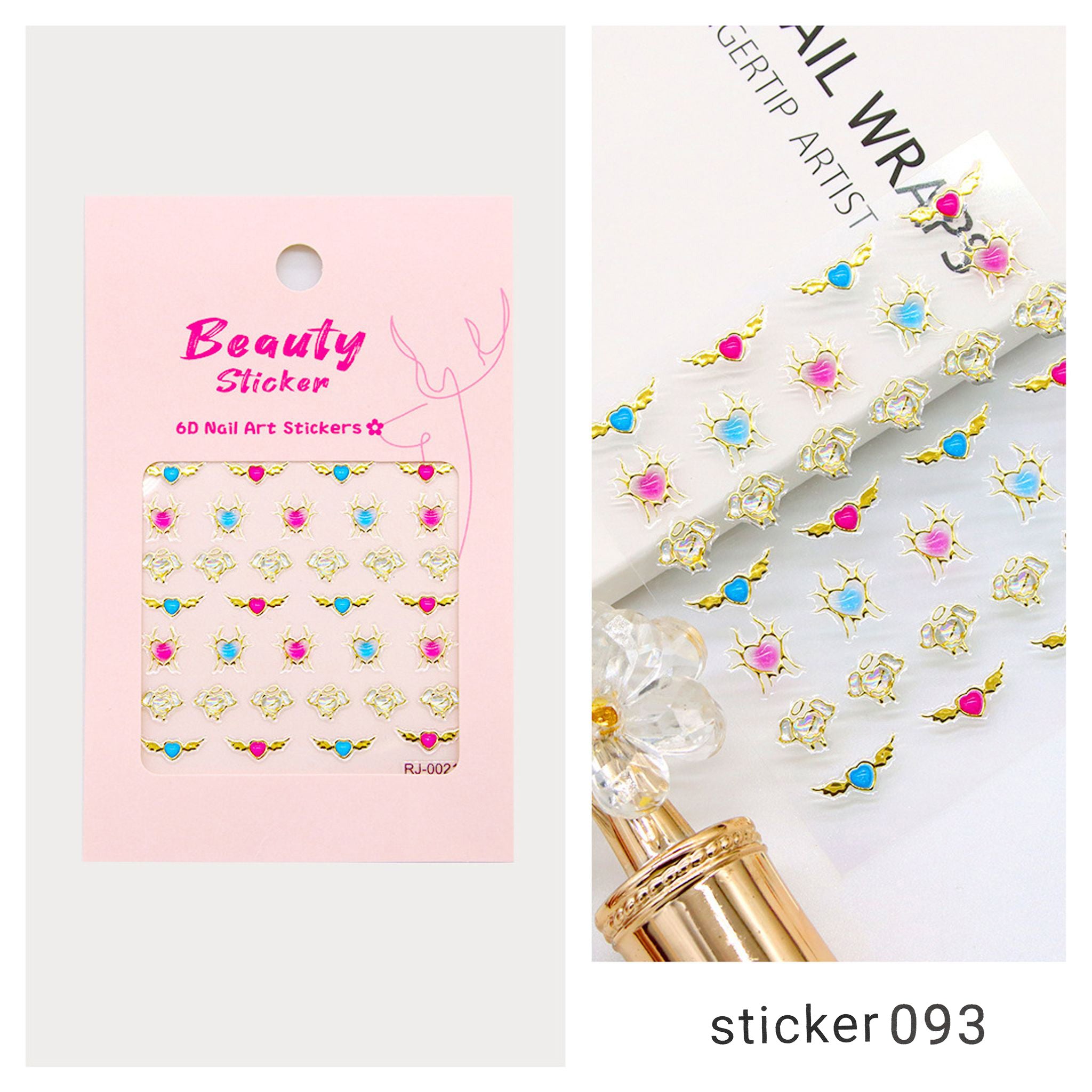 ACOS Nail Art Stickers -- Jewelry - Lashmer