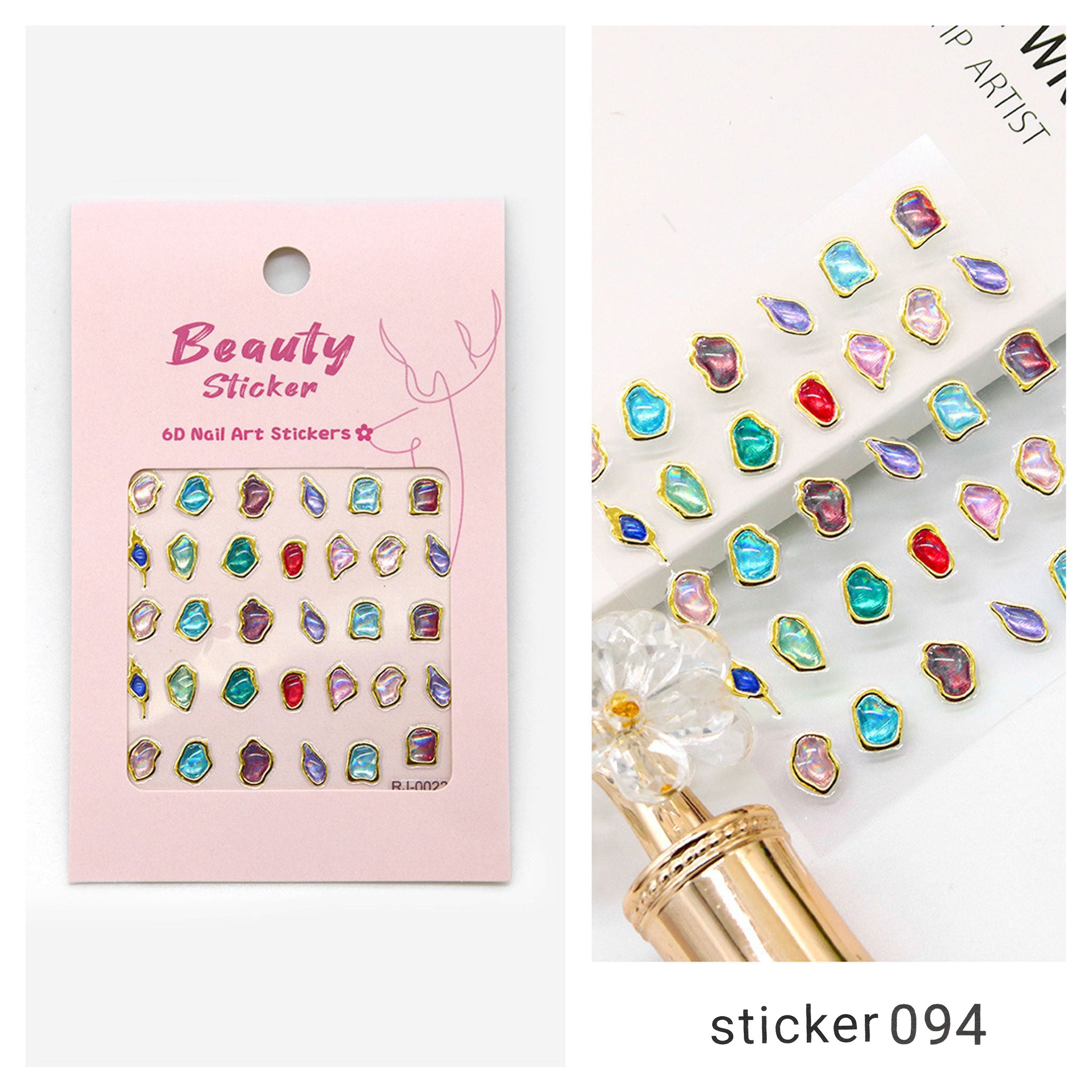 ACOS Nail Art Stickers -- Jewelry - Lashmer