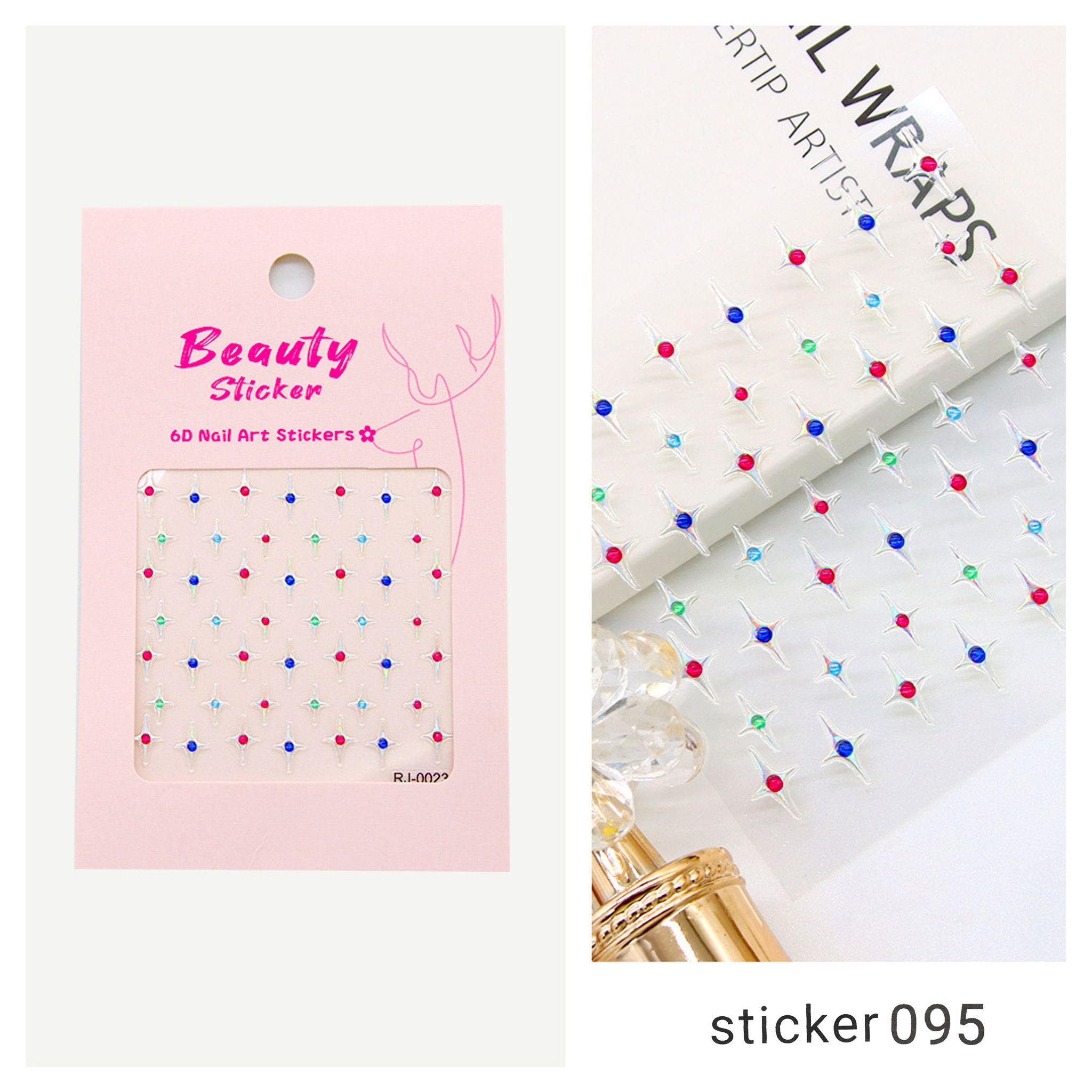 ACOS Nail Art Stickers -- Jewelry - Lashmer