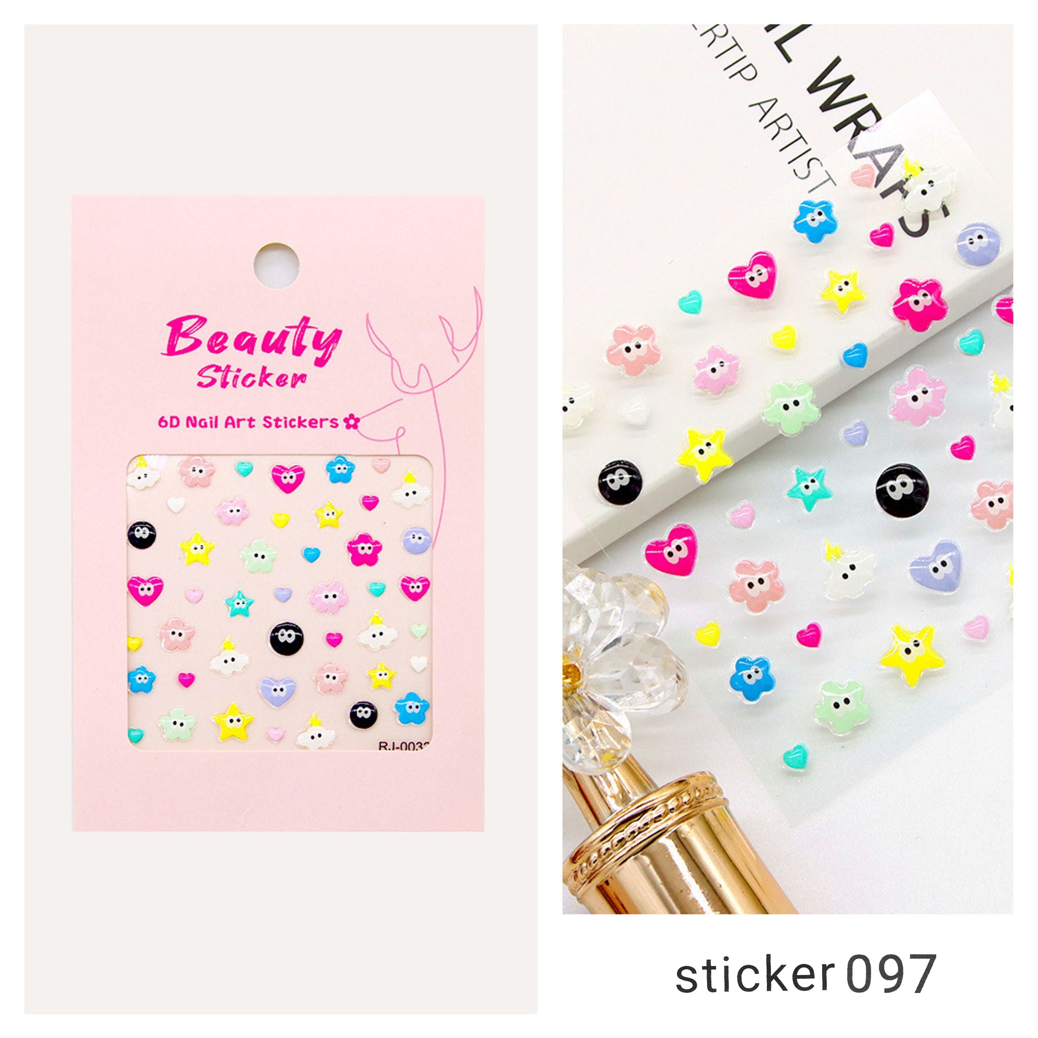 ACOS Nail Art Stickers -- Jewelry - Lashmer