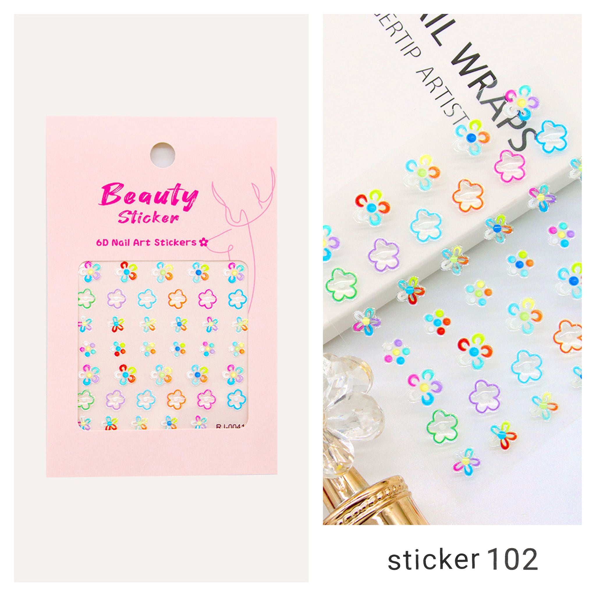ACOS Nail Art Stickers -- Jewelry - Lashmer