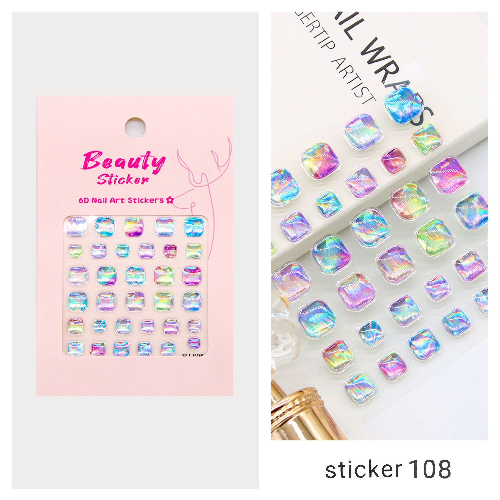 ACOS Nail Art Stickers -- Jewelry - Lashmer