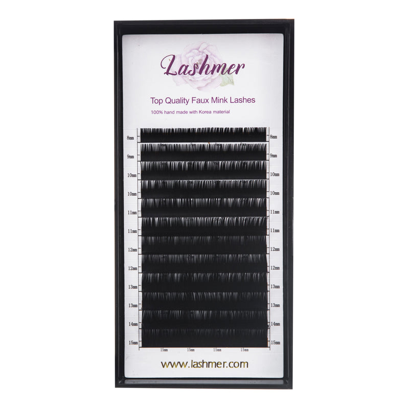 Classic Lashes  D Curl  (0.15/0.18/0.20) - Lashmer Nails&Eyelashes Supplier